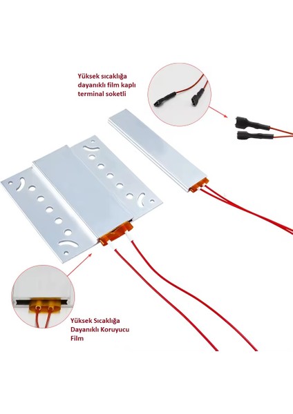 220V 80W Ptc Plate Isıtıcı