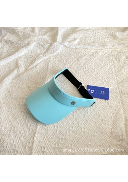 Moda Güneş Kremi Boş Silindir Şapka Kadın Yaz Açık Spor Bisiklet Güneşlik (Yurt Dışından)