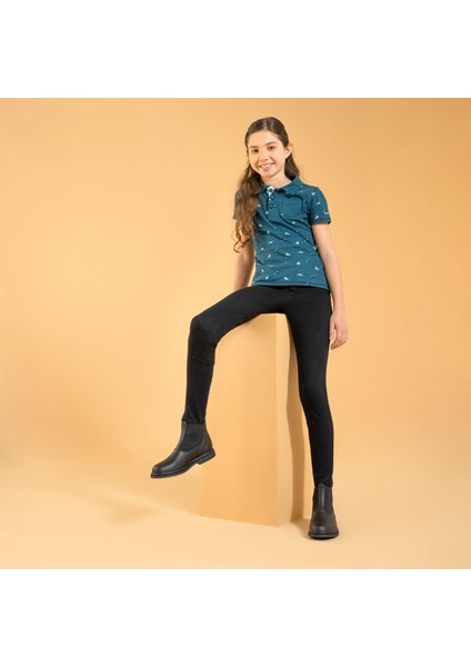 Fouganza Çocuk Binici Pantolonu - Siyah - 100 fiyatları
