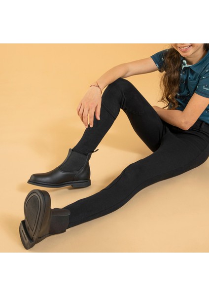 Fouganza Çocuk Binici Pantolonu - Siyah - 100 fırsatları