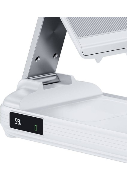 Kablosuz Şarj Standlı Powerbank Benks MP13 5in1 Dijital LED Göstergeli Katlanabilir 15W 10000MAH fırsatları