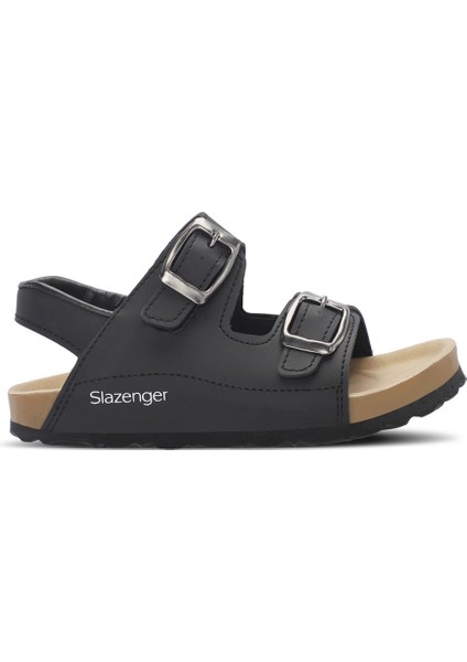 KOBBY Unisex Çocuk Sandalet Siyah