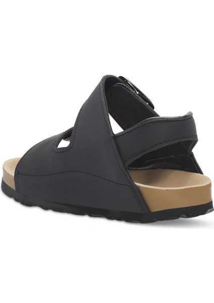 KOBBY Unisex Çocuk Sandalet Siyah