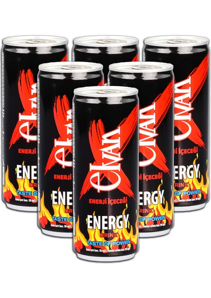 Enerji Içeceği 250 ml x 6’lı Paket