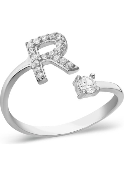 Bir Taşlı Harf Yüzük fiyatları