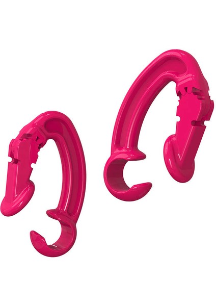 Air Pods Earhook Kulaklık Tutucu Aparat-Pembe Koyu