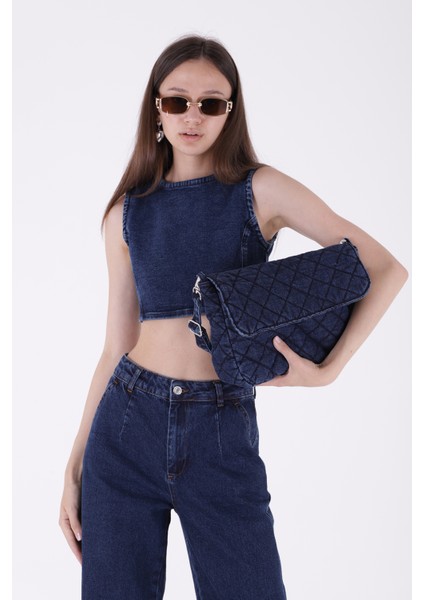 Koyu Mavi - Kapitone indirimleri