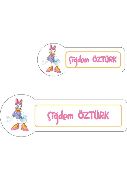 Okul Etiketi Kalem Defter Etiketi