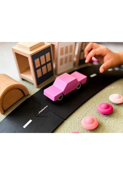 Waytoplay - Back & Forth Car - Pink - Araba - Pembe