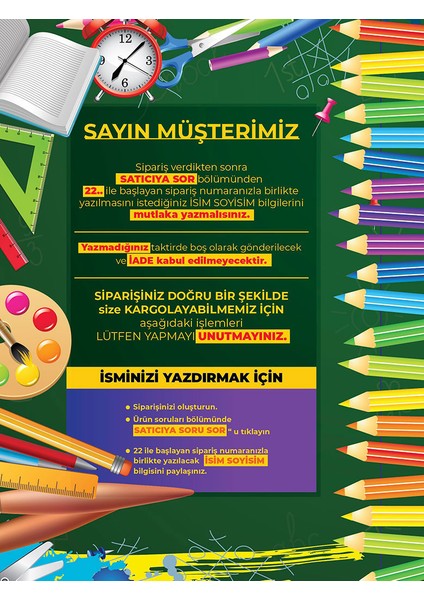 Letbil Reklam Okul Etiketi Kalem Defter Etiketi, S?irinler V3 Etiketi - 194 Adet Kuşe Sticker