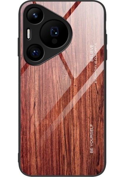 Huawei Pura 70 Pro Için Ahşap Tahıl Gl Kılıf (Yurt Dışından) fiyatları