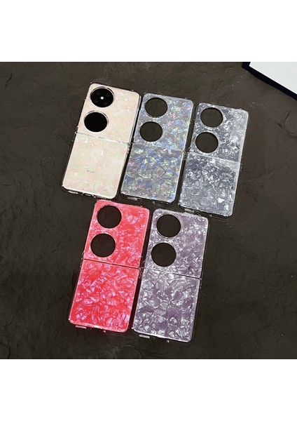 Huawei Pocket 2 Için Sedefli Shl Doku Kılıfı (Yurt Dışından) fırsatları