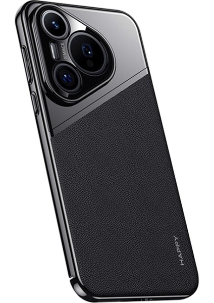 Huawei Pura 70 Için Düz Deri Pc Kılıfı (Yurt Dışından)