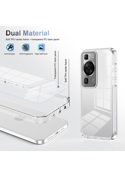 Huawei P60 Için Akrilik Hibrit Tpu Kılıf (Yurt Dışından) modelleri