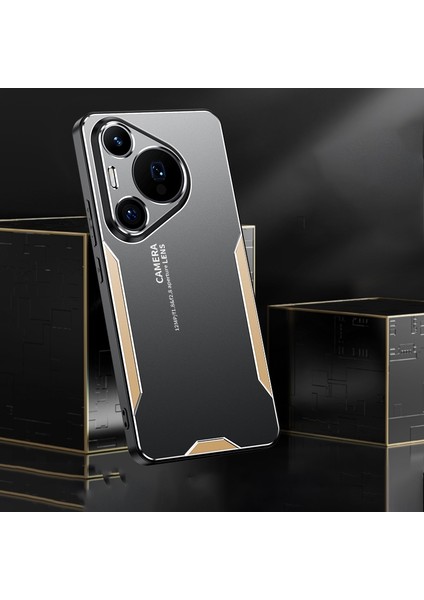 Huawei Pura 70 Pro Için Tpu Hibrit Metal Telefon Kılıfı (Yurt Dışından)