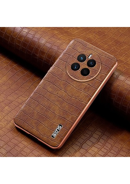 Huawei Mate 50 / 50E Için Azns Timsah Dokulu Kılıf (Yurt Dışından) indirimleri