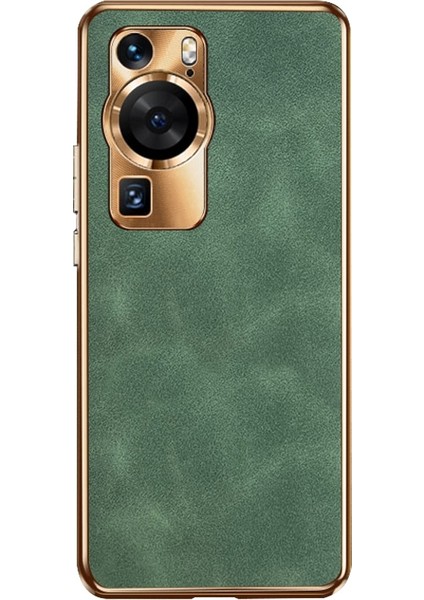 Huawei P60 / P60 Pro Için Kuzu Derisi Telefon Kılıfı (Yurt Dışından)