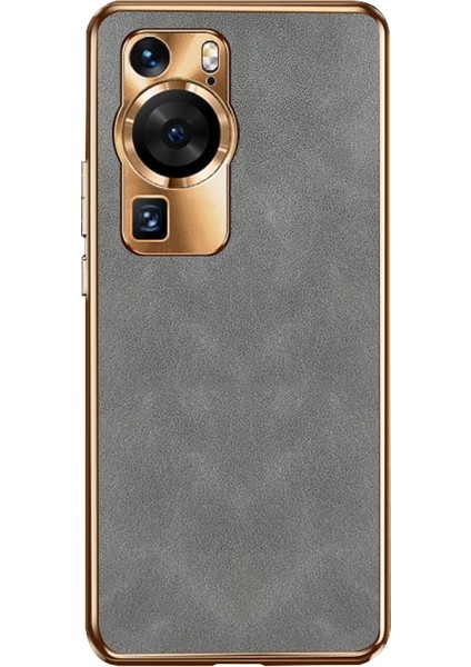 Huawei P60 / P60 Pro Için Kuzu Derisi Telefon Kılıfı (Yurt Dışından)