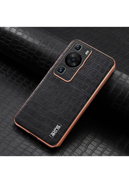 Huawei P60 / P60 Pro Için Azns Timsah Dokulu Kılıf (Yurt Dışından) fiyatları