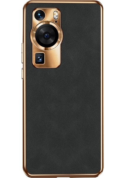 Huawei P60 / P60 Pro Için Kuzu Derisi Telefon Kılıfı (Yurt Dışından)