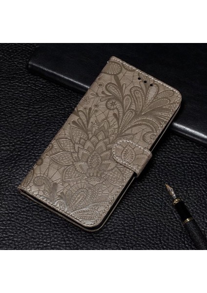 Huawei Enjoy 70 Için Dantel Çiçek Pu Telefon Kılıfı (Yurt Dışından) fiyatları