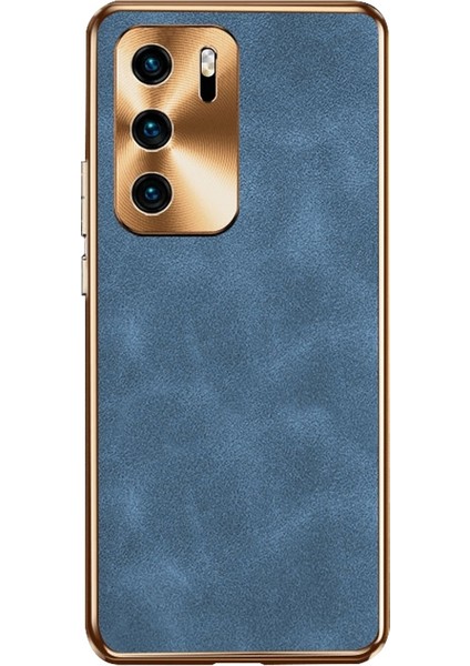 Huawei P40 Için Kuzu Derisi Telefon Kılıfı (Yurt Dışından)