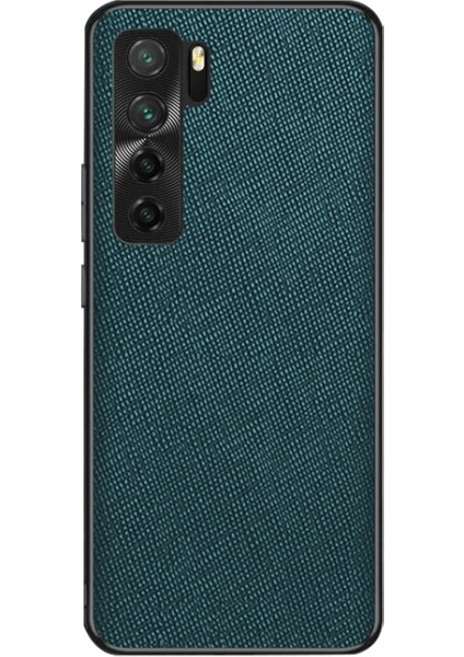 Huawei Nova 7 5g Için Çapraz Doku Pu Telefon Kılıfı (Yurt Dışından) fiyatları