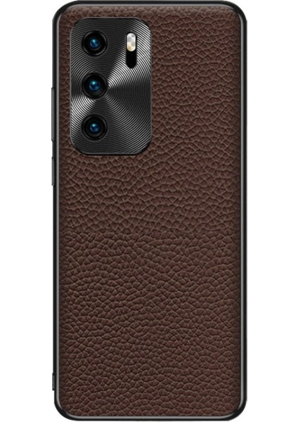 Huawei P40 Için Litchi Dokulu Deri Kılıf (Yurt Dışından) fiyatları