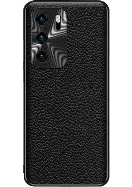Huawei P40 Için Litchi Dokulu Deri Kılıf (Yurt Dışından) fiyatları