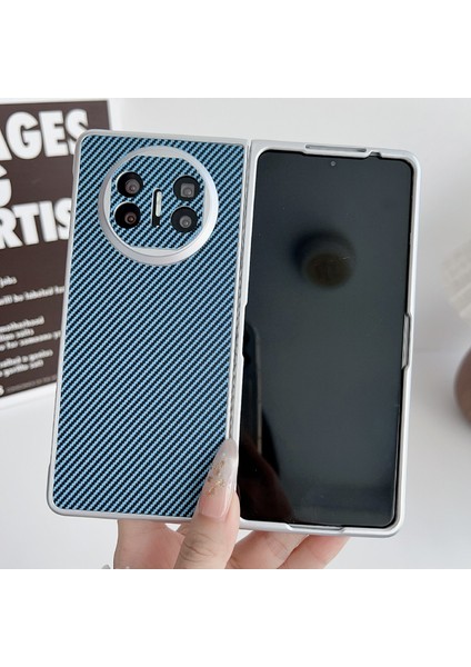 Huawei Mate X3 / X5 Için Kevlar Karbon Fiber Ultra Ince Kılıf (Yurt Dışından)