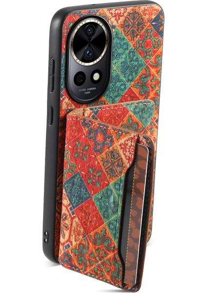 Huawei Nova 12 Pro Için Kart Yuvası Tutucu Telefon Kılıfı (Yurt Dışından) modelleri