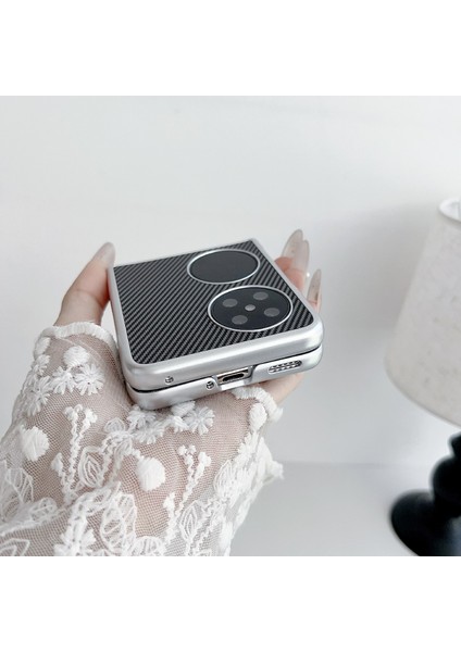 Huawei Pocket 2 Için Kevlar Karbon Fiber Ultra Ince Kılıf (Yurt Dışından) modelleri