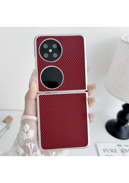 Huawei Pocket 2 Için Kevlar Karbon Fiber Ultra Ince Kılıf (Yurt Dışından) fırsatları
