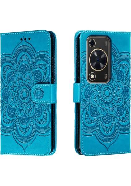 Huawei Enjoy 70 Için Mandala Pu Kılıf (Yurt Dışından)