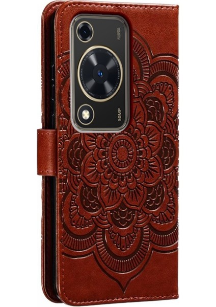 Huawei Enjoy 70 Için Mandala Pu Kılıf (Yurt Dışından) fırsatları