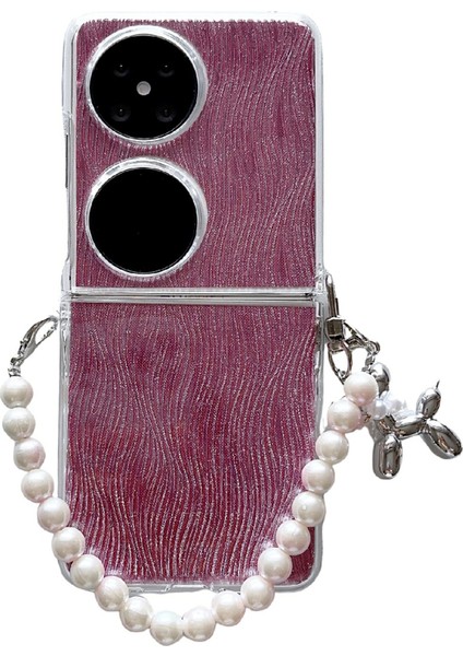 Huawei Pocket 2 Için Dalgalar Glitter Pc Telefon Kılıfı (Yurt Dışından)