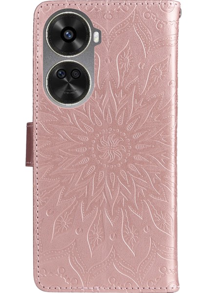 Huawei Nova 12 Se / Nova 11 Se Için Ayçiçeği Pu Telefon Kılıfı (Yurt Dışından) modelleri