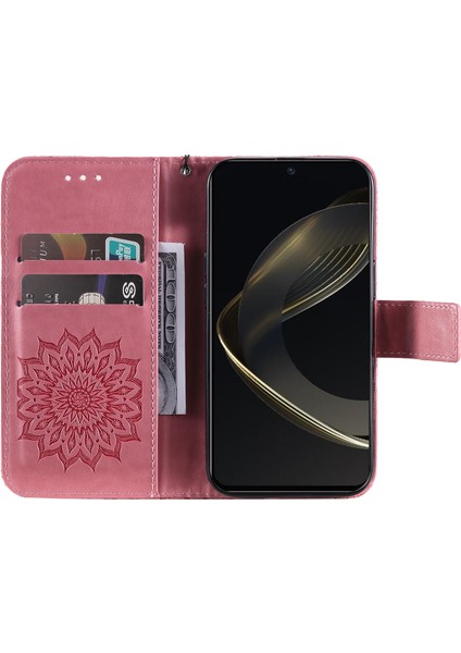 Huawei Nova 12 Se / Nova 11 Se Için Ayçiçeği Pu Telefon Kılıfı (Yurt Dışından) fırsatları