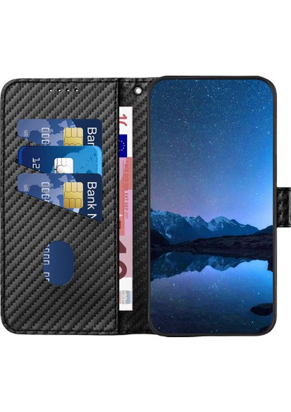 Huawei Mate 60 Pro Için Karbon Fiber Pu Kılıf (Yurt Dışından)