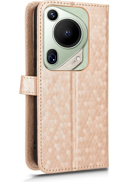 Huawei Pura 70 Pro / Pro+ Için Nokta Dokulu Deri Kılıf (Yurt Dışından) modelleri