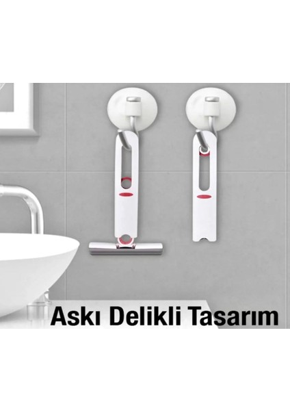 Adm Store Masa Üstü Mini Mop Taşınabilir Temizlik Paspası Mini Mop Tezgah Pencere Oto Cam Silme Aleti