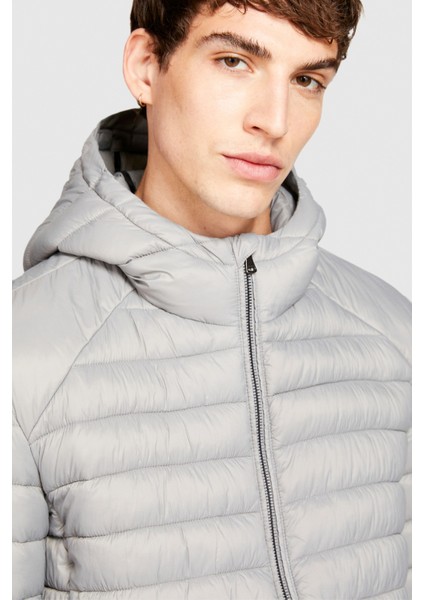 Slim Fit Pufa Mont Erkek Siyah Mont - 323A2BA2SN02H