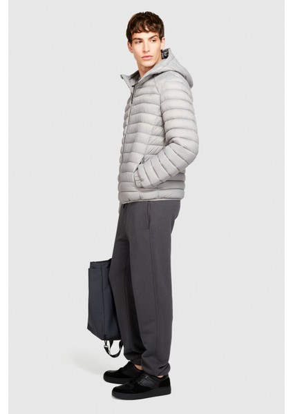 Slim Fit Pufa Mont Erkek Siyah Mont - 323A2BA2SN02H fırsatları