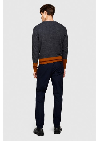 Esnek Slim Fit Chino Pantolon Erkek Renkli T-Shirt - 323A4JGCSF03E indirimleri