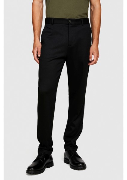 Poliviskoz Slim Fit Pantolon Erkek Renkli T-Shirt - 323A4W6ASF03G indirimleri