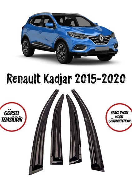 Renault Kadjar 2015-2020 Arası Cam Rüzgarlığı