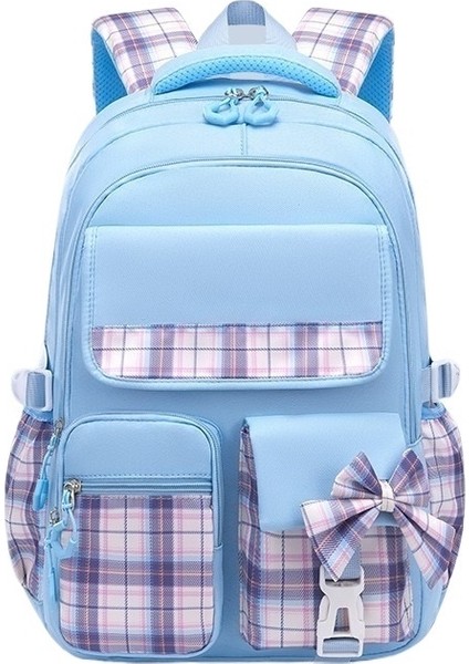 Ilkokul Öğrencileri Için Yeni Tarz Kuromi Fiyonklu Okul Çantası, 3-6. Sınıflar Için Gösterişli Günlük Çocuk Sırt Çantası (Yurt Dışından)