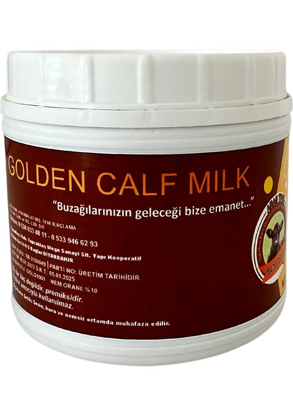 Golden Calf Milk Vakalarına Karşı Elektrolit Dengeleyici ve Enerji Takviyesi