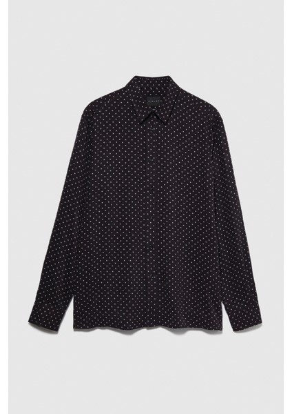 %100 Viskoz Regular Fit Puantiyeli Gömlek Erkek Renkli Gömlek - 323A5W7SLQ06M modelleri