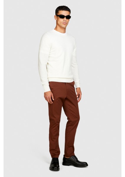 Kaşmir Karışımlı Bisiklet Yaka Kazak Erkek Pembe Kazak - 323A102HS1B17 modelleri